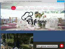 Tablet Screenshot of banquetesmoreno.com.mx